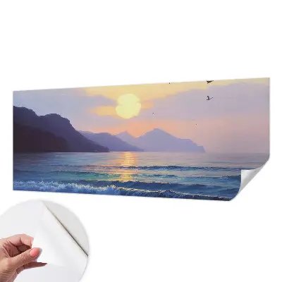 Papier peint photo sur tissu non tissé Mer Ouest