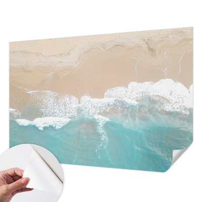Papier peint tendance chambre adulte Burácajúce vlny