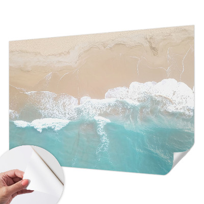 Papier peint tendance chambre adulte Burácajúce vlny