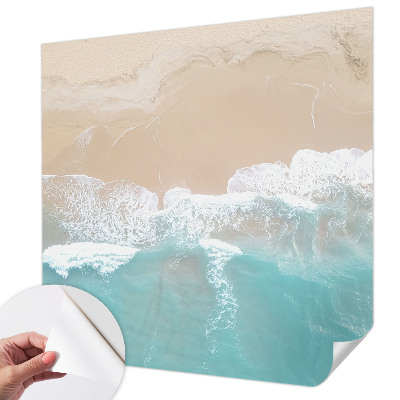 Papier peint tendance chambre adulte Burácajúce vlny