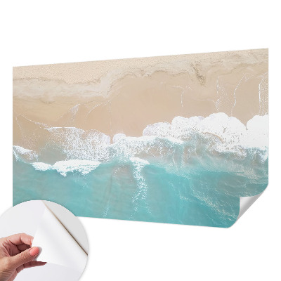 Papier peint tendance chambre adulte Burácajúce vlny