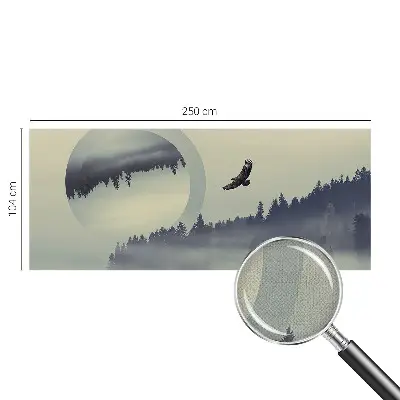 Papier peint intissé paysage forestier