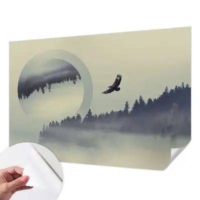 Papier peint intissé paysage forestier
