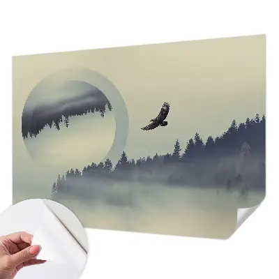 Papier peint intissé paysage forestier