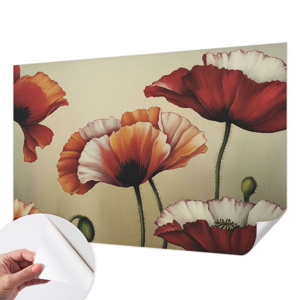 Papier peint chambre ado Radostné vlčie maky