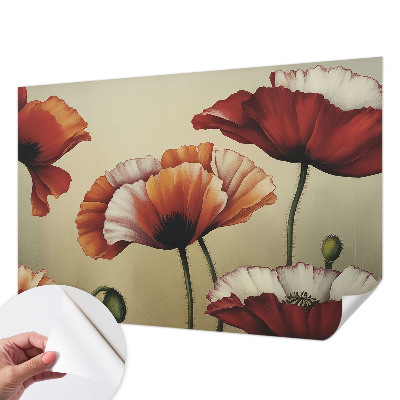 Papier peint chambre ado Radostné vlčie maky