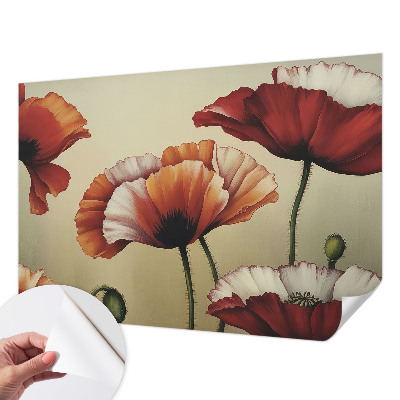 Papier peint chambre ado Radostné vlčie maky