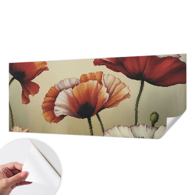 Papier peint chambre ado Radostné vlčie maky