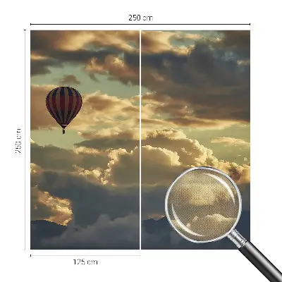 Papier peint intissé Ballon dans les nuages