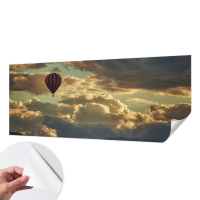 Papier peint tête de lit chambre adulte Balón v oblakoch