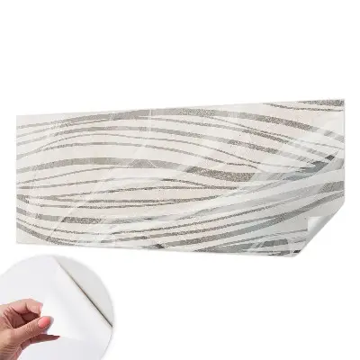 Papier peint intissé imprimé Lignes ondulées