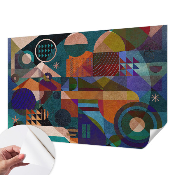 Papier peint adhésif Geometrické umenie