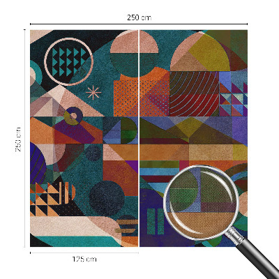Papier peint adhésif Geometrické umenie