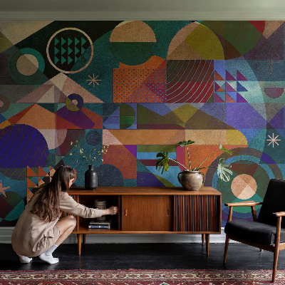 Papier peint adhésif Geometrické umenie