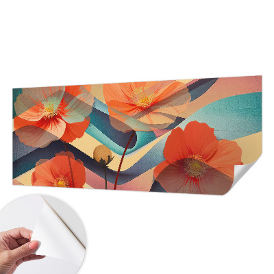 Papier peint panoramique adhésif Kvety zmyslov