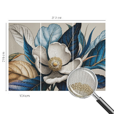 Papier peint chambre adulte cocooning Elegantná flóra