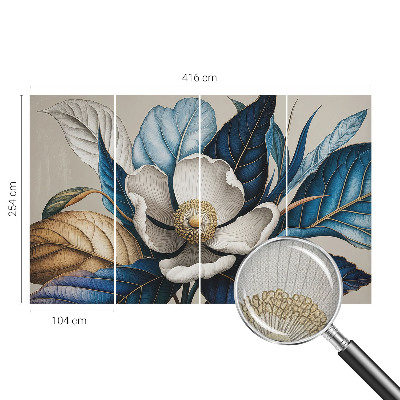 Papier peint chambre adulte cocooning Elegantná flóra
