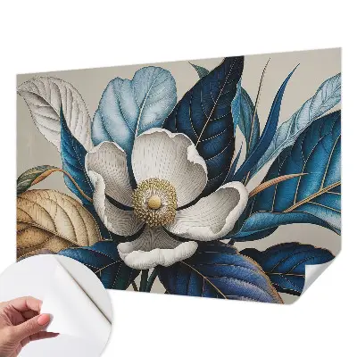Papier peint photographique intissé Fleurs élégantes