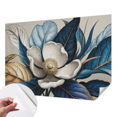 Papier peint chambre adulte cocooning Elegantná flóra