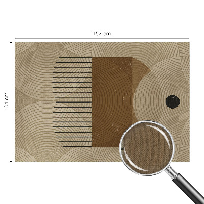 Papier peint chambre ado Geometria harmónie