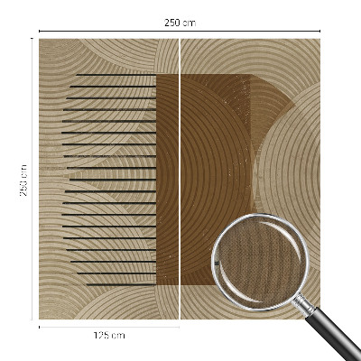 Papier peint chambre ado Geometria harmónie