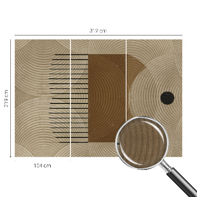 Papier peint chambre ado Geometria harmónie