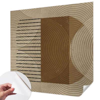 Papier peint chambre ado Geometria harmónie