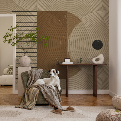 Papier peint chambre ado Geometria harmónie