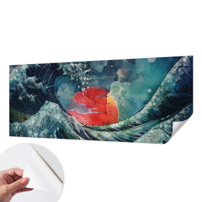 Papier peint tête de lit chambre adulte Oceánsky východ