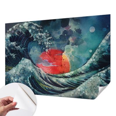 Papier peint tête de lit chambre adulte Oceánsky východ