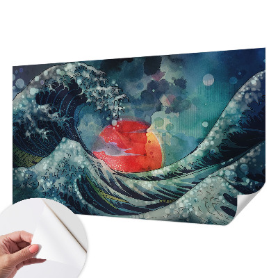Papier peint tête de lit chambre adulte Oceánsky východ