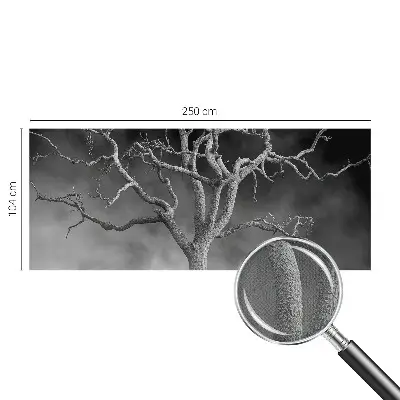 Papier peint photo grand format pour le mur Arbre brumeux