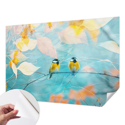 Déco papier peint salon Jarné vtáky