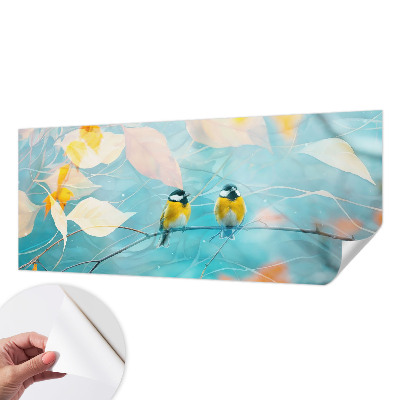 Déco papier peint salon Jarné vtáky