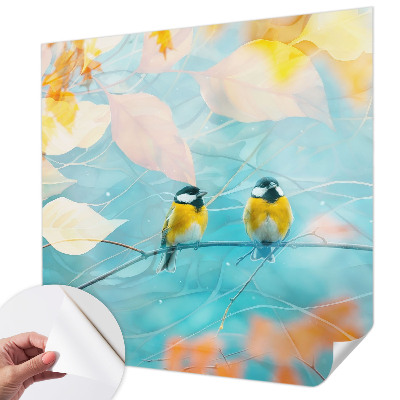 Déco papier peint salon Jarné vtáky