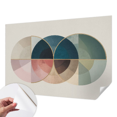Papier peint panoramique pas cher Geometrická elegancia