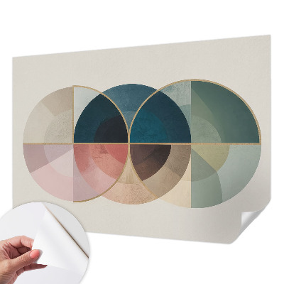 Papier peint panoramique pas cher Geometrická elegancia