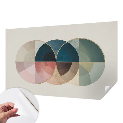 Papier peint panoramique pas cher Geometrická elegancia