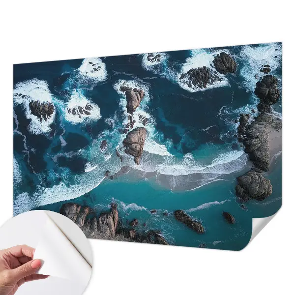 Papier peint photographique intissé vagues océaniques