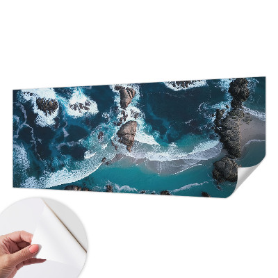 Papier peint chambre adulte cocooning Oceánske vlny