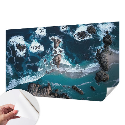 Papier peint chambre adulte cocooning Oceánske vlny