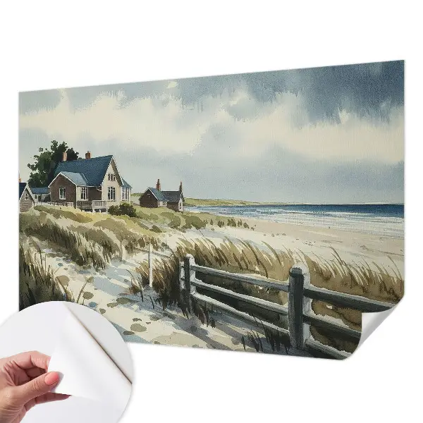 Papier peint photo grand format pour le mur dunes de plage