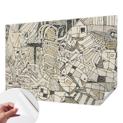 Papier peint tendance Geometrická abstrakcia