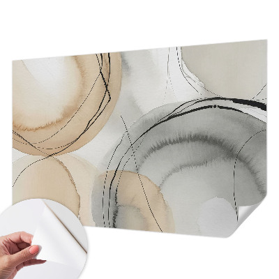 Papier peint chambre garçon Geometrická harmónia