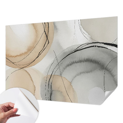 Papier peint chambre garçon Geometrická harmónia