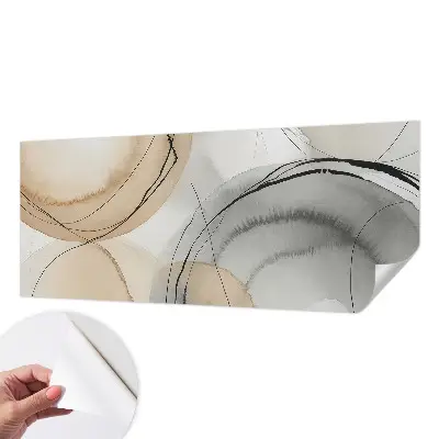 Papier peint intissé imprimé Harmonie géométrique
