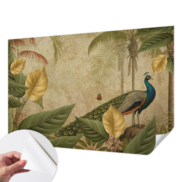 Papier peint tendance chambre adulte Exotický vták