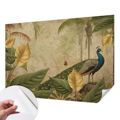 Papier peint tendance chambre adulte Exotický vták