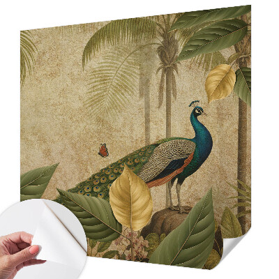 Papier peint tendance chambre adulte Exotický vták