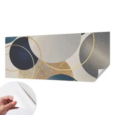Papier peint photographique sur tissu non tissé Cercles créatifs